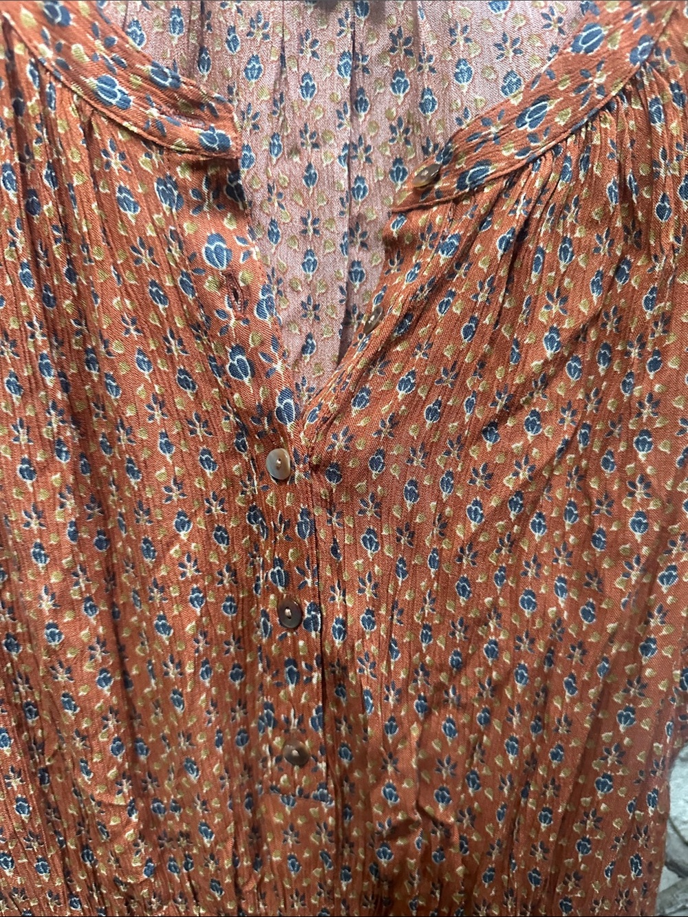 Faherty Woodstock Print Dress - Picture 5 of 8